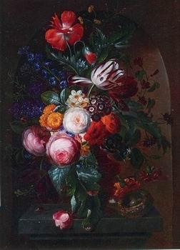 unknow artist Floral, beautiful classical still life of flowers 03 Sweden oil painting art